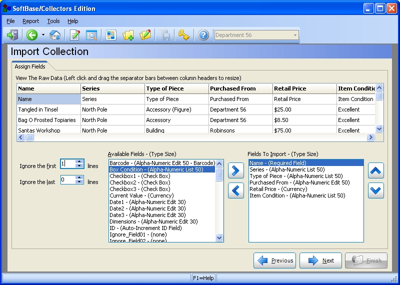 Import Data